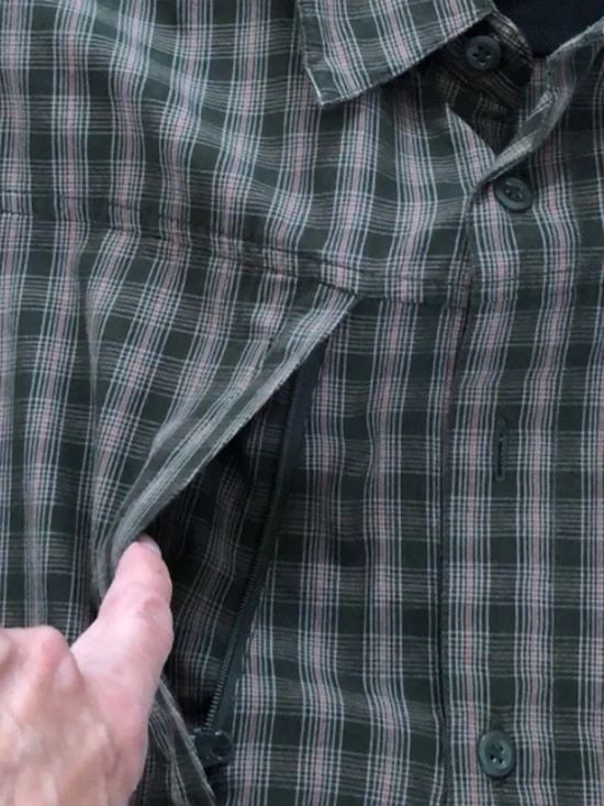 Columbia Ducks Unlimited Men's Plaid Shirt size large - Picture 4 of 10